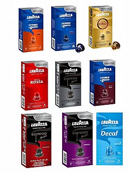 600 קפסולות אלומניום תואם נספרסו לוואצה מיקס lavazza mix לבחירה עצמית 600 קפסולות אלומניום תואם נספרסו לוואצה מיקס lavazza mix לבחירה עצמית
