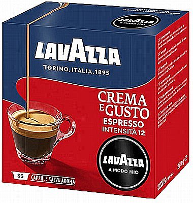 180 ������� ������ ���� ��� CREMA E GUSTO Lavazza Amodo-Mio