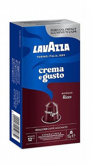 10 ������� �������� ���� ������ ������ lavazza Crema e Gusto Ricco ���� 12