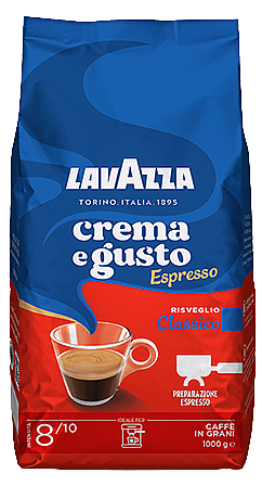 8 �"� ���� ��� Lavazza crema e gusto  espresso classico 