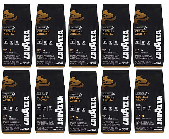 10 �� ��� ������ lavazza expert Crema & Aroma