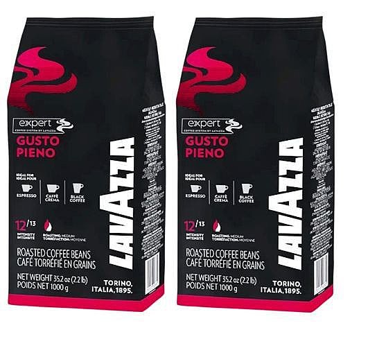 2 �"� ���� ��� ������ ����� ����� Lavazza Gusto Pieno